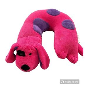 Critter Piller Child Plush Neck Pillow Travel Pillow Dog Stuffed Animal Car